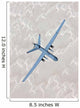 Mq-9 Reaper Flies Training Wall Decal