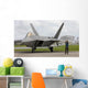 F-22 Raptor Goes through Wall Decal