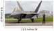 F-22 Raptor Goes through Wall Decal