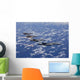 Four F-15 Eagles Fly Wall Decal