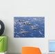 Two F-15 Eagles and Wall Decal