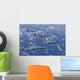 Two F-15 Eagles and Wall Decal