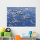 Two F-15 Eagles and Wall Decal