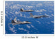 F-15 Eagle and Two Wall Decal