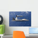 Two F-22 Raptors Fly Wall Decal Design 3