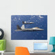 Two F-22 Raptors Fly Wall Decal Design 3
