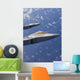 Two F-22 Raptors Fly Wall Decal
