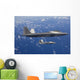 Two F-22 Raptors Fly Wall Decal Design 2