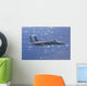 F-15 Eagle Flies over Wall Decal Design 2
