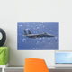 F-15 Eagle Flies over Wall Decal Design 2