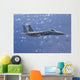 F-15 Eagle Flies over Wall Decal Design 2