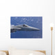 F-15 Eagle Flies over Wall Decal Design 1