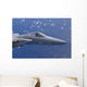 F-15 Eagle Flies over Wall Decal Design 1