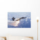 F-15 Eagle Releases Flares Wall Decal