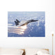F-15 Eagle Releases Flares Wall Decal