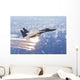 F-15 Eagle Releases Flares Wall Decal