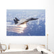 F-15 Eagle Releases Flares Wall Decal