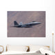 F-22 Raptor Training Mission Wall Decal