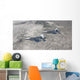 Two F-22 Raptors Fly Wall Decal Design 1