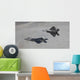 Two F-22 Raptors Training Wall Decal Design 2
