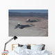 Two F-22 Raptors Training Wall Decal Design 1