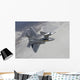 Two F-22 Raptors Maneuver Wall Decal Design 1