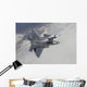Two F-22 Raptors Maneuver Wall Decal Design 1