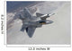 Two F-22 Raptors Maneuver Wall Decal Design 1