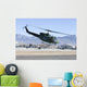 Uh-1n Twin Huey near Wall Decal Design 5