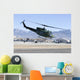 Uh-1n Twin Huey near Wall Decal Design 5