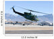 Uh-1n Twin Huey near Wall Decal Design 5