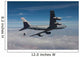 Kc-135r Flies Training Mission Wall Decal Design 3