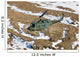 Uh-1n Twin Huey near Wall Decal Design 3