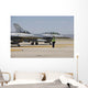 F-16 Pilots Work with Wall Decal Design 1
