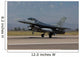 F-16 Fighting Falcon Takes Wall Decal Design 3