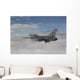 F-16 Fighting Falcon Flies Wall Decal