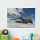 F-16 Fighting Falcon Flies Wall Decal Design 2