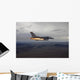F-16 Fighting Falcon Fires Wall Decal Design 2