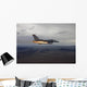 F-16 Fighting Falcon Fires Wall Decal Design 2