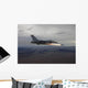 F-16 Fighting Falcon Fires Wall Decal Design 1