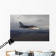 F-16 Fighting Falcon Fires Wall Decal Design 1