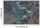 F-16 Fighting Falcon Training Wall Decal