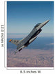 F-16 Fighting Falcon Maneuvers Wall Decal Design 2