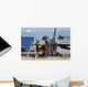 Maintenance Personnel Work F-16 Wall Decal