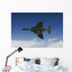 Qf-4e Aircraft Flies over Wall Decal Design 2