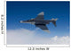 Qf-4e Aircraft Flies over Wall Decal Design 1