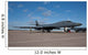 B-1b Lancer Goes through Wall Decal Design 1