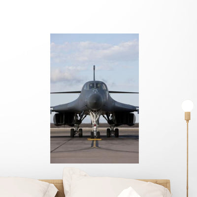 B-1b Lancer Dyess Air Wall Decal Design 3 shown on a wall