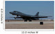 B-1b Lancer Takes off Wall Decal Design 2