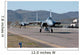 Two F-15 Eagles Taxi Wall Decal